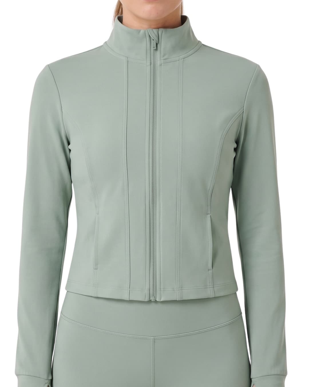 Jacket Elan Salvia modelo