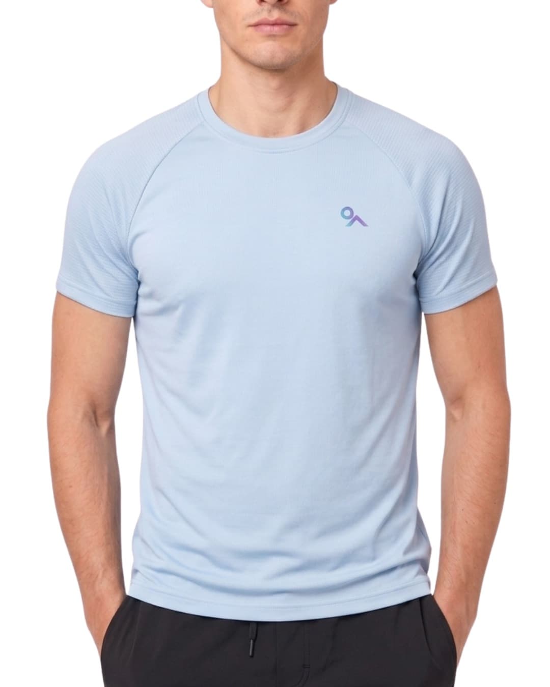 Playera Apex Tee Cielo modelo